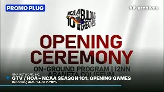 GTV / Heart of Asia &mdash; NCAA, сезон 101: промо-ролик к первым играм [24 сентября 2025 г.]
