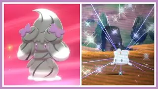 LIVE!! Full Odds Shiny Milcery after 1,929 REs in Shield [+All Alcremie Forms]
