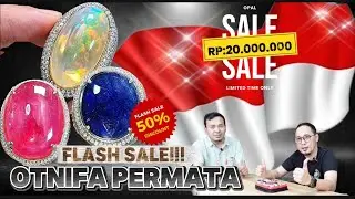 🔴FLASH SALE‼️PERMATA SIZE GAJAH HARGA SEMUT🫰😁OTNIFA PERMATA PASAR RAWA BENING
