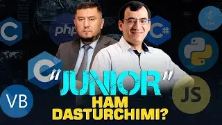 «Junior» ham dasturchimi? Saidolim Djurayev (CTO) bilan suhbat