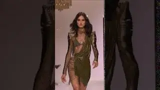 Blanca Padilla walks for Balmain