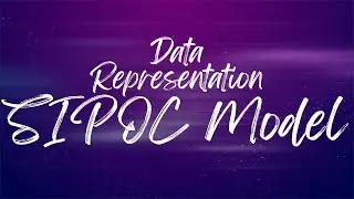 Data Representation | SIPOC Model | PMBOK | PMP 2025