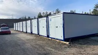 Customized Portable Storage UNITS with TIE DOWN
