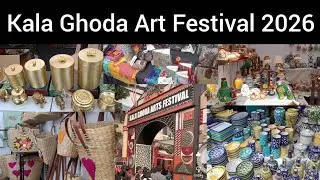 ✨ KALA GHODA ART FESTIVAL 2026 ✨Mumbai चा सर्वात मोठा Art Festival 🎨