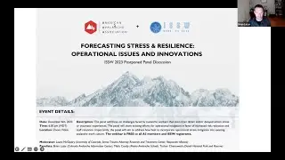 A3 Winter Webinar Series 2024 | Forecasting Stress & Resilience: Operational Issues and Innovations
