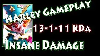 Harley Gameplay | Insane Burst Damage | Mobile Legends | Slothy Sloth