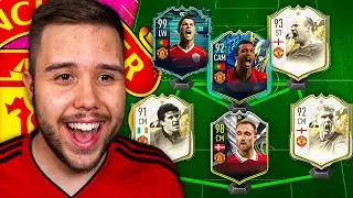 I Built A PAST & PRESENT Manchester United Team in FIFA 22! 🔥