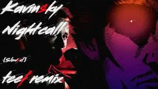 Kavinsky - Nightcall | Retrowave Remix (slowed + reverb) | Drive (2011) Theme
