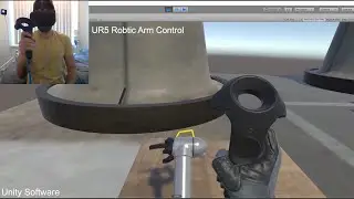 Teleoperation of a 3-finger industrial gripper with Virtual Reality