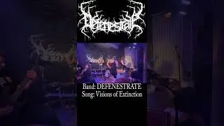 DEFENESTRATE | LIVE VaKuuM 2025 | #Deathcore #DeathMetal #vocals #defenestrate