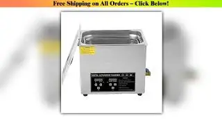 3L 120W 40khz Ultrasonic Cleaner Laboratory Dental Instrument Industry Hardware Derusting And