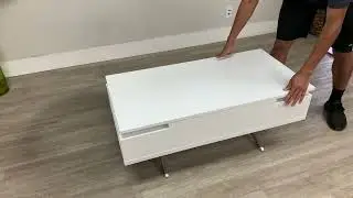 Stelar Lift-Top Coffee Table with Hidden Storage