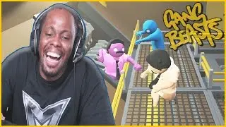 LAUGHING SO HARD I'M CRYING! - Gang Beasts Gameplay
