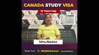 Canada study visa after 12 years gap