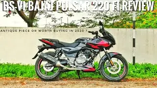 BS6 BAJAJ PULSAR 220 Fi REVIEW | Good Tourer ? BS4 V/s BS6 Changes, Specs, Features & Ride Review