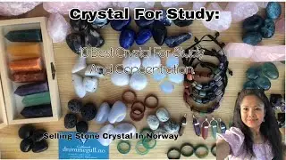 10  Best Crystal For Study And Concentration You Need To Have.#crystal #stones #study #crystalshop