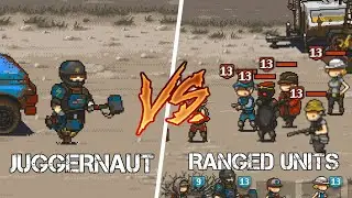 Dead Ahead Zombie Warfare - Juggernaut vs All Ranged Units