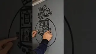 FC Porto logo two hands drawing #fcporto #Porto #Drag&otilde;es #demakaj #twohandsdrawing #art