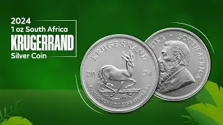 2024 1 oz South Africa Krugerrand Silver Coin (BU) | BOLD Precious Metals