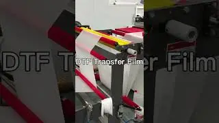 A dtf film factory from China #asiaprint #printing #film #dtf #heatpress #printer #factory #tshirts