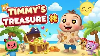 Timmy&rsquo;s Treasure 🏴☠️💰 | Pirate Nursery Rhyme for Kids | Learn & Sing Adventure Songs 🐒🎵
