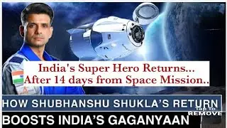 India's Space Hero Returns: Shubhanshu Shukla's Historical Events Indian Astronaut Shubhanshu ji
