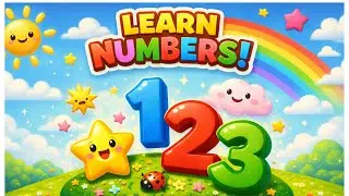 أغنية تعلم الأرقام للأطفال بطريقة ممتعة! 1️⃣2️⃣3️⃣ Learn Numbers 1️⃣2️⃣3️⃣