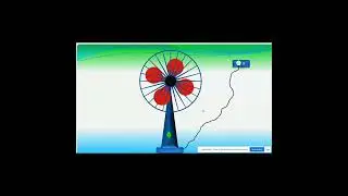 How to Make Fan Design in PowerPoint | Table Fan Animation 🔥 #tablefan  #officeguide #shortvideo 