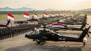 Shocking Facts! Dozens of Indonesian Army AH-64 Apaches Arrive in Papua
