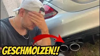 AMG LOOK DIFFUSOR GESCHMOLZEN!😱🔥VOM PECH VERFOLGT! | Mercedes W205 C-Klasse