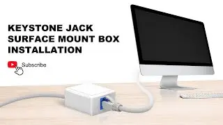 How To Install A Keystone Surface Mount Box｜VCELINK