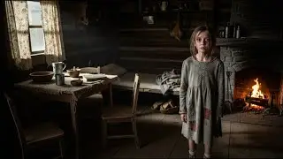 La niña pobre y huérfana encontró una cabaña escondida… lo que vio dentro la hizo llorar