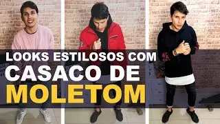 Tutorial como usar CASACO DE MOLETOM com estilo