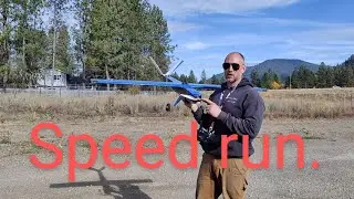 Testing a 11x10 prop on Blue Thunder.