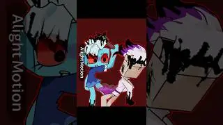 //(TW) Tisha VS Brusha! // #dandysworld  #alightmotion #roblox #meme #fyp #notship