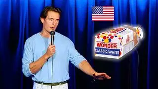 German Roasts American Food 🇺🇸 Mario Adrion | Crowd Work