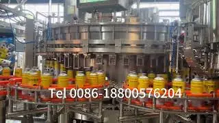 RGF-50-50-15 automatic aluminum bottle beer filling machine