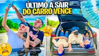 O ÚLTIMO A SAIR DO CARRO VENCE! (Desafio)
