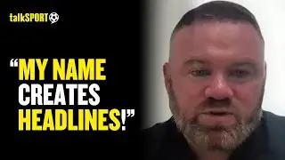 Wayne Rooney ADMITS His Name Automatically Means There's Pressure For Him To Perform As A Manager! 😬