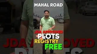 Mahal Road पर JDA Approved Plots #shorts #viral #plotsinjaipur #propertyinjaipur #realestate #jda