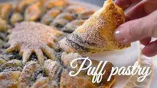 Make & Bake: Puff Pastry Poppy Seed Filling~Perfect Dessert