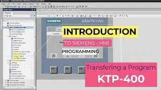 How to transfer sample program to HMI