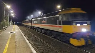 47593 'Galloway Princess' & 45118 'The Royal Artilleryman' on The Peak Blinder 24/01/26