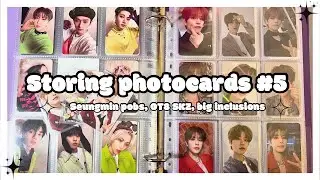 Storing Photocards #5 ✨ seungmin pobs, stray kids OT8, big inclusions