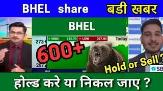 BHEL share latest news today, BHEL share news today, Target Tomorrow, Buy or Sell ?, Analysis
