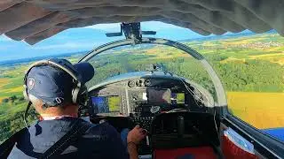 Landung RW07 in Jesenwang (EDMJ) 05.07.24