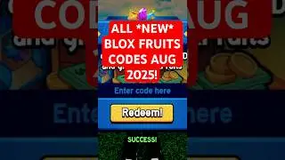 EVERY *NEW* CODES FOR BLOX FRUITS IN AUGUST 2025! ROBLOX BLOX FRUITS CODES