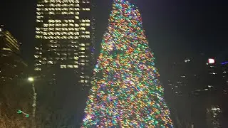 Dallas,TX Downtown Christmas lights