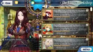 【FGO 124】Exchange for Altria ⭐4(Saber) Servant) Fate/Grand Order NA