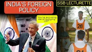 Lecturette Topics for SSB 2025 | Indian Foreign Policy Explained #ssblecturette  #ssbinterview